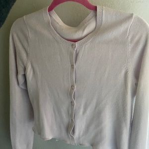 Lavender Button Up Cardigan/Top